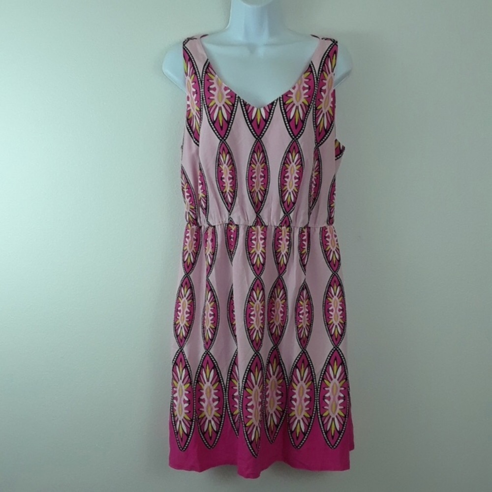 Vertical print Kaari dress